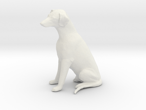 Printle Animal Dobermann - 1/24 in White Natural Versatile Plastic
