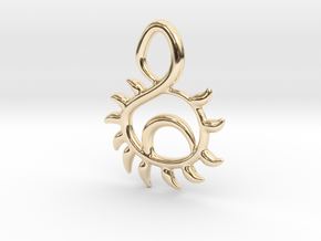 Sunset in 14K Yellow Gold