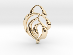 Touch of nature in 14K Yellow Gold