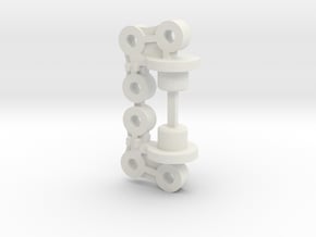 959-e10 springmount (set of 2) in White Natural Versatile Plastic