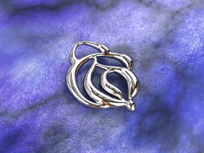 Touch of nature in Polished Silver