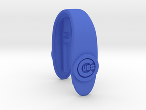 CUBS key fob  in Blue Processed Versatile Plastic