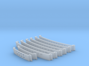 1/537 Window Inserts in Smooth Fine Detail Plastic