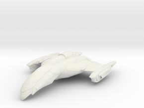 Romulan Algos Class  Scout in White Natural Versatile Plastic
