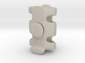 Small Spaceship in Natural Sandstone: Small