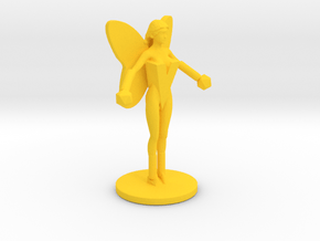 Fireflyte Figurine in Yellow Processed Versatile Plastic