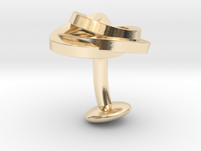 Air and Water Cufflinks  in 14K Yellow Gold