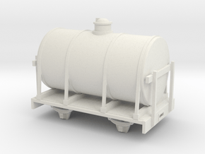 1:32/1:35 tank wagon long in White Natural Versatile Plastic