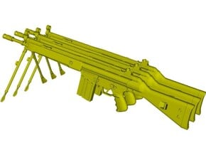 1/10 scale Heckler & Koch G-3A3 rifles B x 3 in Tan Fine Detail Plastic