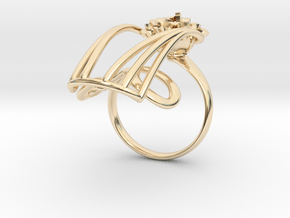 Allison's rose in 14K Yellow Gold: 8 / 56.75