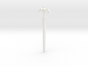 The Master Sword in White Processed Versatile Plastic