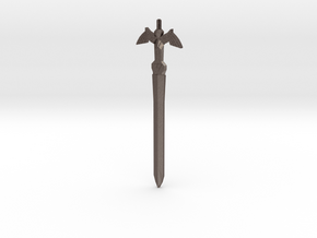 The Master Sword in Polished Bronzed Silver Steel