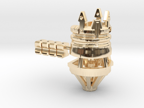 NWL Kanan - Master Part3 Lightsaber Chassis in 14k Gold Plated Brass