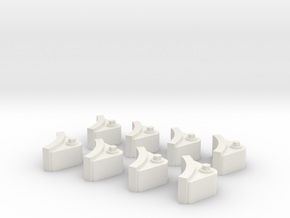 24mm diameter brake components - 16mm or 7/8ths sc in White Natural Versatile Plastic