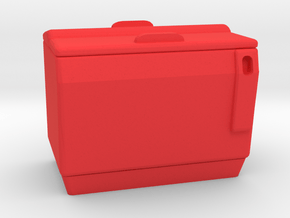 Cola Drink Box Vintage in Red Processed Versatile Plastic: 1:48 - O
