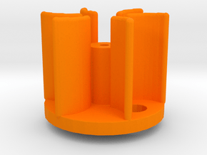 Smoke Unit Impeller Replacement for Lionel®  in Orange Processed Versatile Plastic
