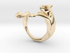 Wiskers GATO in 14K Yellow Gold: 8 / 56.75