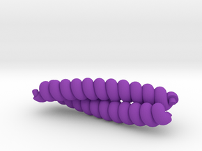 nek_coiled_coils_chim_1 in Purple Processed Versatile Plastic