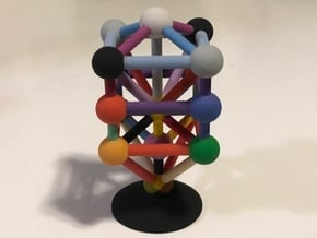 3D Tree of Life in Full Color Sandstone