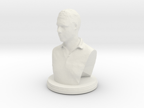 Printle B Jensen Ackles - 1/18 in White Natural Versatile Plastic