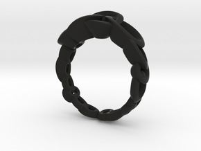 Neitiri Easy Love Ring (From $19) in Black Premium Versatile Plastic: 6.5 / 52.75