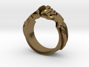 Angelic Ring in Polished Bronze: 4.5 / 47.75