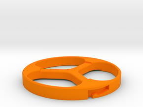 WEIGHT20 CARRIER CAP in Orange Processed Versatile Plastic
