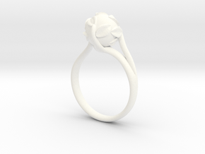 pearl ring in White Processed Versatile Plastic: 8 / 56.75