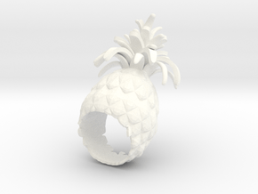 pineapple STAN in White Processed Versatile Plastic: 8 / 56.75