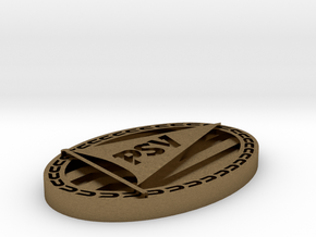 Logo PSV in Natural Bronze: Extra Small