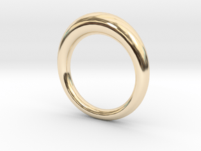 Standard Circle Ring in 14K Yellow Gold: 5.5 / 50.25
