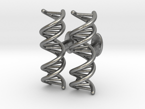 Small DNA Cufflinks in Natural Silver