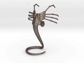 Facehugger in Polished Bronzed Silver Steel