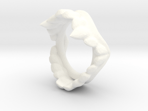 VAMPIRETEETH ring in White Processed Versatile Plastic: 10 / 61.5