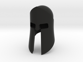 Spartan Helm for ModiBot in Black Premium Versatile Plastic