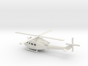 1/87 Scale UH-1Y Model  in White Natural Versatile Plastic