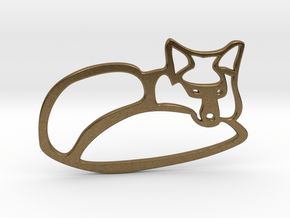 fox in Natural Bronze