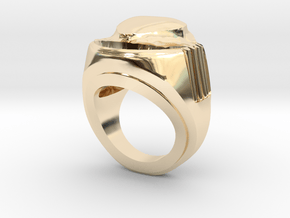 HEART extrude in 14K Yellow Gold: 8 / 56.75