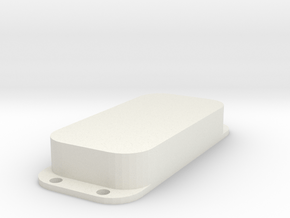 Strat PU Cover, Double, Closed in White Premium Versatile Plastic