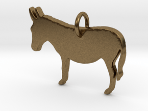 Donkey in Natural Bronze