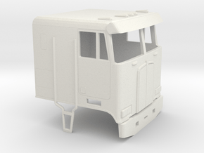 1/32 Kenworth  Cabover Cab in White Natural Versatile Plastic