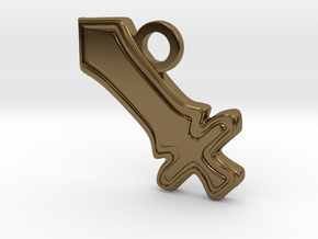 DPS Role Charm in Polished Bronze