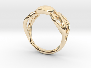knot ring in 14K Yellow Gold: 8 / 56.75