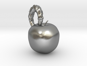 apple in Natural Silver