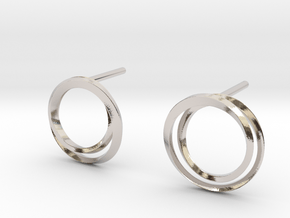 Laika earrings in Platinum