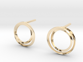 Laika earrings in 14k Gold Plated Brass