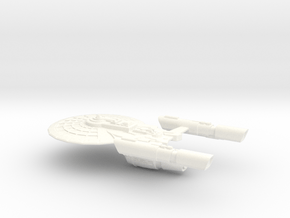 USS Vilhelm in White Processed Versatile Plastic