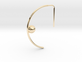 opticillusion in 14k Gold Plated Brass