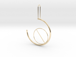 circleincircle in 14k Gold Plated Brass
