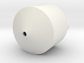 1/64 2500 Gal Cone bottom tank in White Natural Versatile Plastic